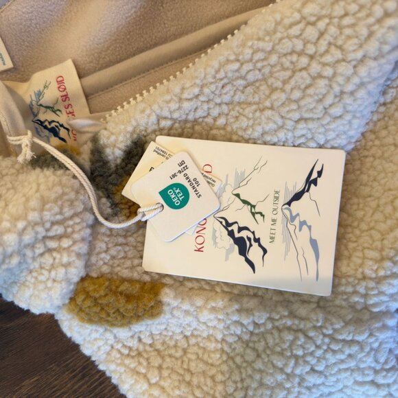 Jody Teddy Onesie GRS - Mon Grand Citron Sage, Konges Sloejd in size 6M - Picture 4 of 4